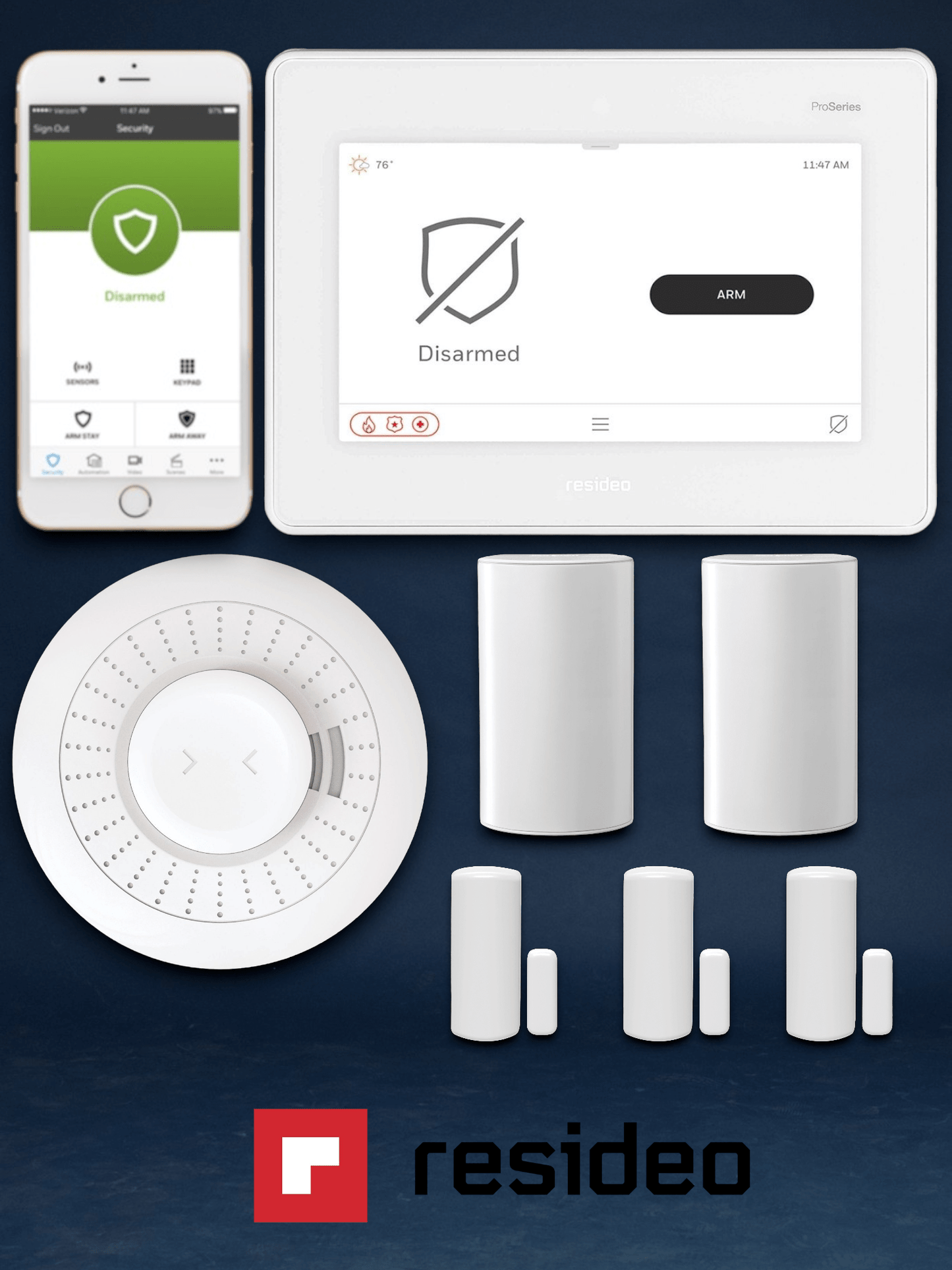 Honeywell Alarm Kit Package