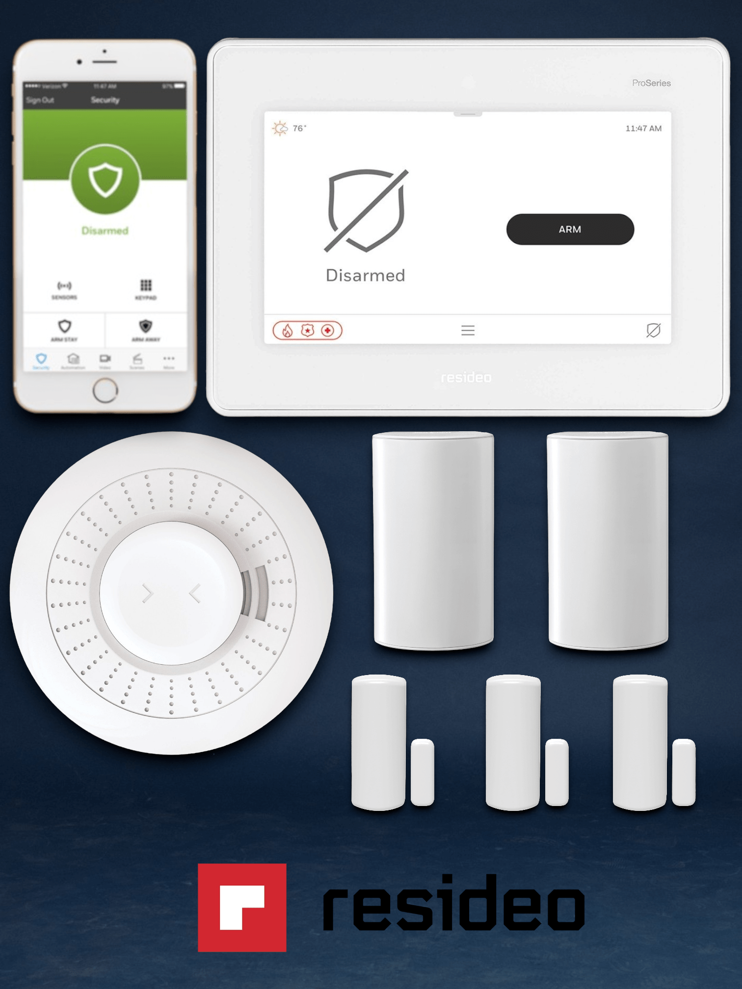 Honeywell Alarm Kit Package